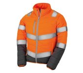 Result Safeguard Chaqueta de seguridad acolchada suave para mujer / mujer L