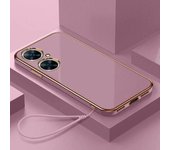 Para Huawei nova 11i Funda Huawei nova 11i Funda MAO-LX9 Funda para teléfono Huawei Nova11i Lujosa carcasa cuadrada a prueba de golpes For Huawei nova 11i&Case & Strap gris/azul