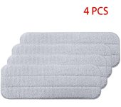 Para Xiaomi Mijia Deerma Mop Mi Mijia fregona con rociador de agua 360 cabezal de limpieza giratorio paño de fibra de carbono de madera C2 TB500 TB800