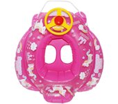 Eiwa Baby Boat Foot Viene con un Viene con un Viene con un para agua de mar rosa (Unicornio) Flotador, Flotador, Bolsillo, Cuerda, Mango, Cuerno, Bebés, Niños,