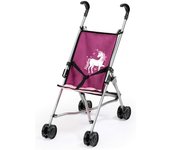 Cochecito Para Muñecas Reig Paraguas Morado Unicornio