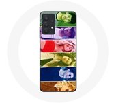 Coque pour Samsung Galaxy A32 5G Poursuis Tes Rêves Split Visages