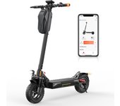 Patinete eléctrico isinwheel T4 con certificación ABE, batería de 1000 W, 48 V, 12,5 Ah, patinete todoterreno para adultos de 10 pulgadas con control por aplicación negro