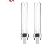 9W G23 Base acuario pecera esterilizador UV purificador bombillas germicida ultravioleta luz de repuesto
