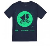 Camiseta ET para niños con cuadrícula 13 Years azul oscuro