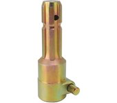Extensor de PTO de 1 3/8 pulg., 6 estrías hembra, 1 3/8 pulg., 6 estrías macho, adaptador de extensión de PTO para mecánica