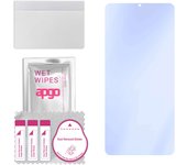 apgo Ultra-Clear 9H Hybrid protective glass compatible with vivo X23, flexible nano glass, great replacement for tempered glass, scratch-resistant, fu