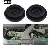Soporte de casquillo de goma para montaje de radiador, 2 uds., para Nissan x-trail T30 T31 T32