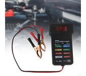 Comprobador de batería de coche de 12 V 24, comprobador automático, pantalla LED portátil para automoción