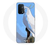 Coque pour Oppo A74 5G Cacatoès Perroquets blanc Oiseaux