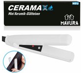 CERAMAX Mini Cerámica Viaje Plancha Rizadora Alisadora Rizador