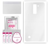 apgo Ultra Clear Protective Skin Sticker for the back compatible with LG Stylus 2 Plus, Wrap Film, Hydrogel Film, Flexible, Soft TPU with positioning