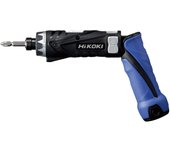 Taladro atornillador inalámbrico HiKOKI. Batería recargable de iones de litio de repuesto rápido. Incluye batería de 3,6 V y 1,5 Ah. Cargador: FDB3DL2.(2LCS) azul
