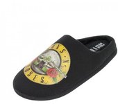 Guns N Roses Mens Band Logo Bullet Pantuflas 7-8 UK negro