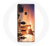 Coque pour Samsung Galaxy A21s One Piece Affiche Equipages Saison 1