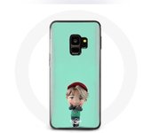 Coque pour Samsung Galaxy S9 Plus BTS TinyTAN Animation Jimin