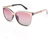 Gafas de sol polarizadas de moda para mujer, gafas de sol UV 400 de diseño único, gafas para exteriores color rosa
