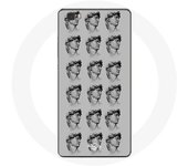 Coque pour Huawei P8 Lite Statue fond gris