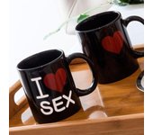 Mug thermoréactif tasse I Love Sex