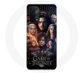 Coque pour Oppo A54 5G Game of Thrones Saison 8 Le Trône de Fer L'affiche de L'équipage Logo Aigle G