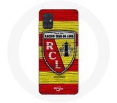 Coque maniacase pour Samsung Galaxy A71 rcl lens original jaune et rouge