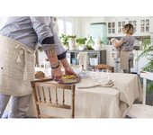 Nappe de table  Gaïa  150 x 250 cm  Gaze de Coton  - Gaïa Pampa