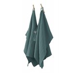 Lot de 2 essuie-mains  Gaïa  50 x 70 cm  Gaze de Coton  - Gaïa Canard