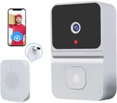 Timbre elegante inalámbrico de la cámara video del timbre con almacenamiento audio bidireccional de la nube de la visión nocturna 450P blanco