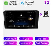 Radio de coche Android Auto Carplay para Mercedes Benz ML W164 GL 2005-2012 Reproductor multimedia Unidad principal Estéreo Navegación GPS BT WIFI 2 + 32 GB 1+16GB