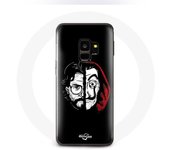 Coque pour Samsung Galaxy S9 La casa de papel El Profesor Masque Split