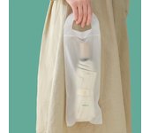 10 bolsas semitransparentes para guardar paraguas, bolsas de plástico impermeables, bolsas para vasos de agua, bolsas para paraguas mojados blanco