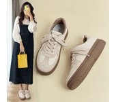 Zapatillas retro para mujer Dexun: primavera/otoño, suela gruesa, transpirables, modernas y versátiles. 38