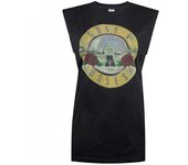 Amplified Camiseta sin mangas para mujer/señoras Guns N Roses Drum XS negro