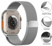 Correa de lazo milanés para Apple watch Band 44mm 40mm 45mm 41mm 49mm 42mm 38mm 45 mm correa pulsera iWatch series 3 6 se 7 8 ultra 49mm 38mm 40mm 41mm