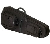 Estuche KC para guitarra eléctrica negro semirrígido SHE-120/BK negro