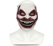 Máscara de látex The Fiend, máscara de demonio realista aterradora para accesorios de Cosplay de Halloween