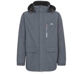 Trespass Chaqueta impermeable 3 en 1 Edgewater II para hombre XXS gris