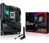 Asus ROG STRIX GAMING WIFI AMD Ryzen serie 9000 AM5 compatible con chipset X870 equipado con ATX distribuidor autorizado producto X870-F placa base/doméstico
