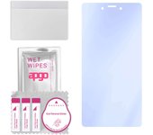 apgo Ultra-Clear 9H Hybrid protective glass compatible with Sony Xperia X, flexible nano glass, great replacement for tempered glass, scratch-resistan