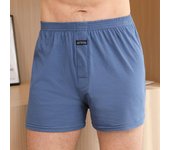 Calzoncillos de cintura alta para hombre, cinturilla elástica, bragas finas para hombre, pantalones cortos holgados de color liso M blanco