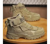 Botas militares tácticas para hombre, botas de combate para senderismo al aire libre, zapatos de invierno, botines ligeros antideslizantes para el desierto, 2023 39 caqui