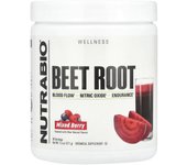 NutraBio, Beet Root, Mixed Berries, 7.4 oz (211 g)