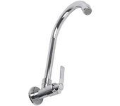Grifo de cocina para el hogar, grifo de pared frío y caliente, grifo G1/2 pulg. (Sin manguera)
