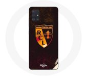 Coque maniacase pour Samsung Galaxy A51 rcl lens orange fond noir
