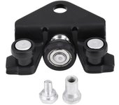 Guía de rodillos para puerta corredera Renault Trafic (2000-2010, 7700312012) negro