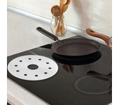 Vaporizador de leche, placa de conducción de calor, utensilios de cocina, batería de cocina, quemador de guía térmica, adaptador de inducción para el hogar, placa de cocina plateada