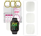 3 protectores de pantalla mate de hidrogel apgo para Oro-Med Oro-Smart Fit 6, película de hidrogel, TPU flexible y suave con capa de posicionamiento de fácil instalación.