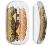 Ratón inalámbrico de hamburguesa con queso