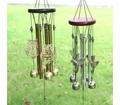 Carrillones de viento DIY Campanas de cobre Decoración de jardín Patio Adorno colgante para exteriores Hummingbird
