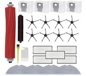 Piezas para aspiradora robot Roborock S7 Maxv Ultra/S7 Max Ultra, cepillo lateral principal, filtro HEPA, paños de fregona, bolsas para polvo